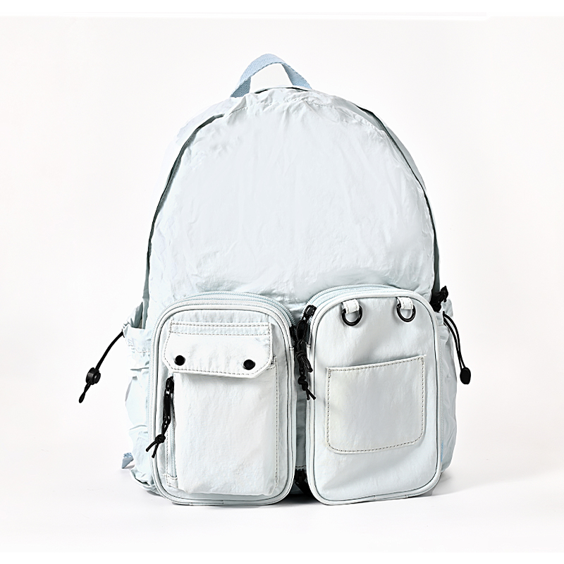 Foldable Convertible Backpack Multi-Functional Travel Bag, Portable Lightweight Storage Pack, Unisex Casual Large Capacity Small Bag - Image 4