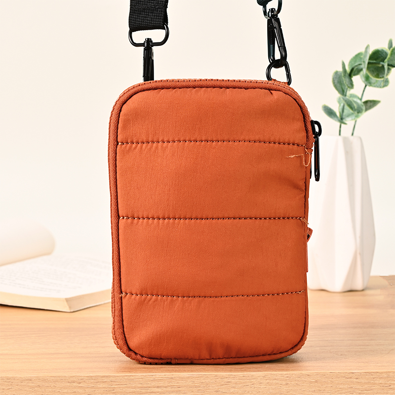 Convertible Foldable Crossbody Phone Bag with Removable Front Pockets &ndash; Lightweight Travel Windbreaker Jacket for Men & Women, Multipurpose Shoulder Bag and Outerwear - Image 4