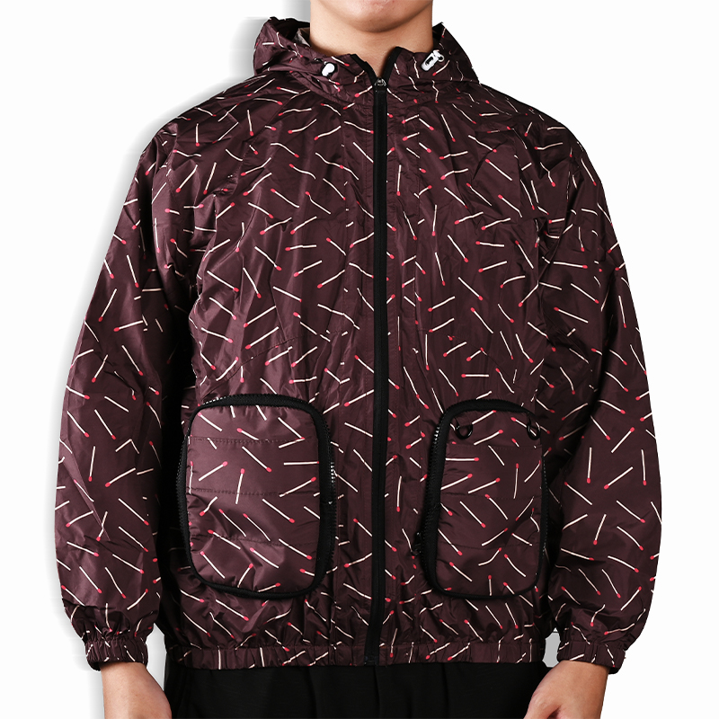 Convertible Foldable Crossbody Bag  Lightweight Windbreaker Jacket  2-in-1 Travel Phone Pouch Stylish functional bag - Image 4